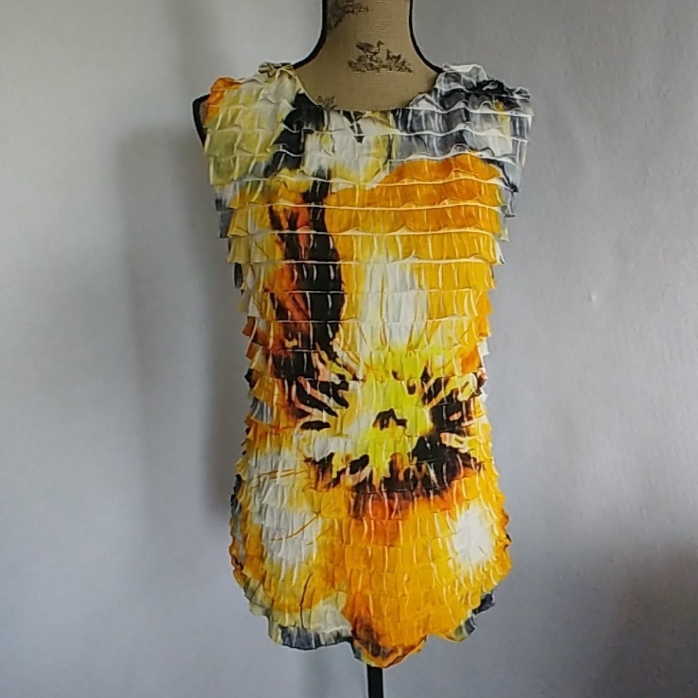 Laura Ashley Sunny Sleevless Blouse Top